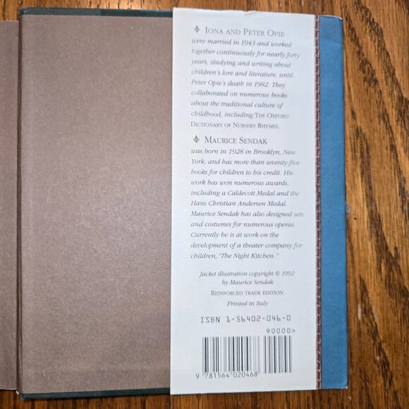 I Saw Esau: The Schoolchild's Pocket Book Maurice Sendak (HC, 1992) - Picture 7 of 8